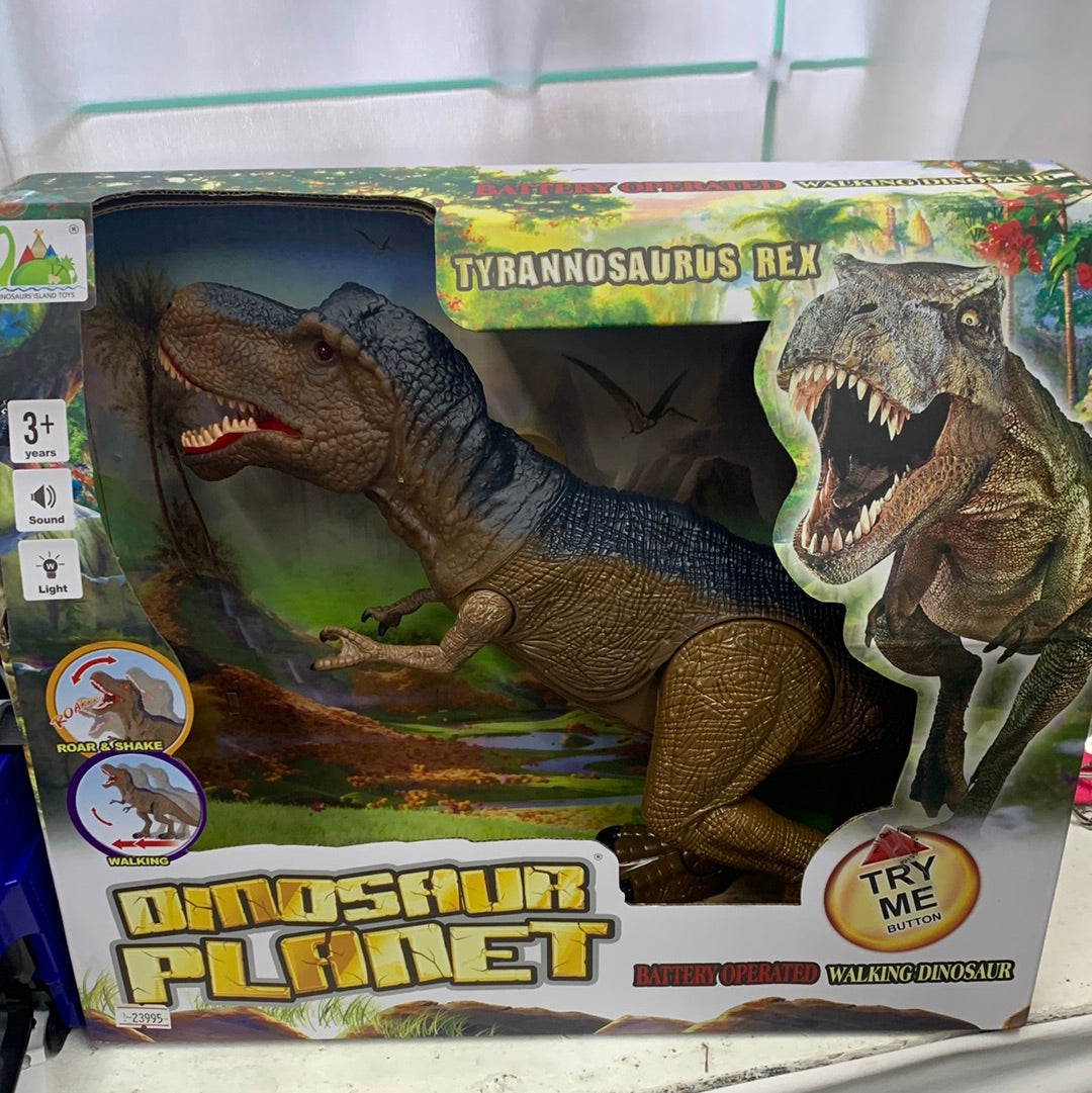 Tyrannosaurus rex dinosaur planet walking – Party Time #2