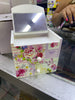 Joyero de flores 2 gavetas