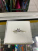 Anillo plata rodinada