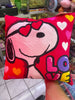 Almohada Snoopy Love