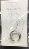 Piercing trepador laminado plateado