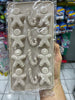 Molde Silicon Figuras Navideñas 12 cavidades