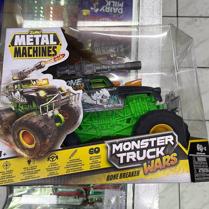 Zuru Metal Machines Monster Truck Wars Bone Breaker