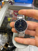 Reloj Casio plateado con caratula negra