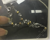 Pulsera acero rosario de mano