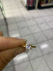 Anillo corazón dorado