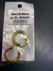 Argollas acero