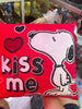 Almohada Snoopy Kiss Me