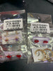 Aretes oro laminado