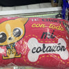 Almohadón te quiero con todo mi corazón