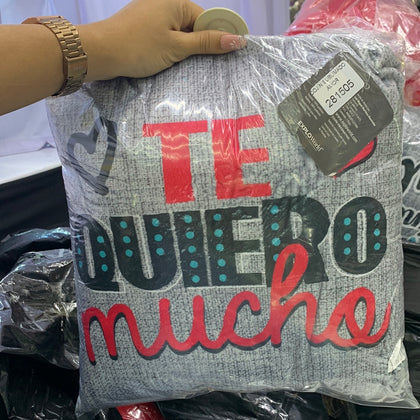 Almohadón amor. Te quiero mucho