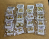 Aretes oro laminado dorado