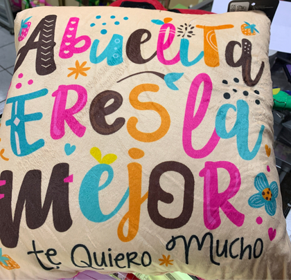 Almohadas abuelita eres la mejor