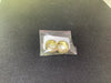 Argollas brass doradas