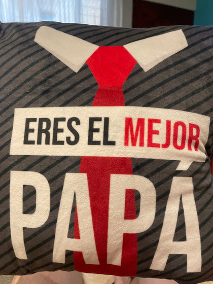 Almohada “Eres el mejor papá”