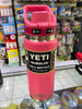 Yeti Rambler Botella 26oz Tropical Pink w Flip Chug Cap