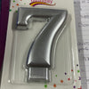 Candela happy birthday plateada #7