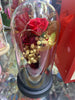Flores eternas rojas