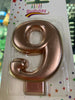 Candela happy birthday oro Rosa 9