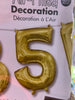 Globo número 16” dorado 5