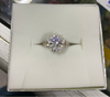 Anillo plata rodinada