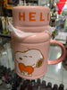Taza Snoopy rosado