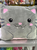 Almohada Gato Gris
