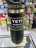 Yeti Rambler 26oz w Flip Chug Cap Negro