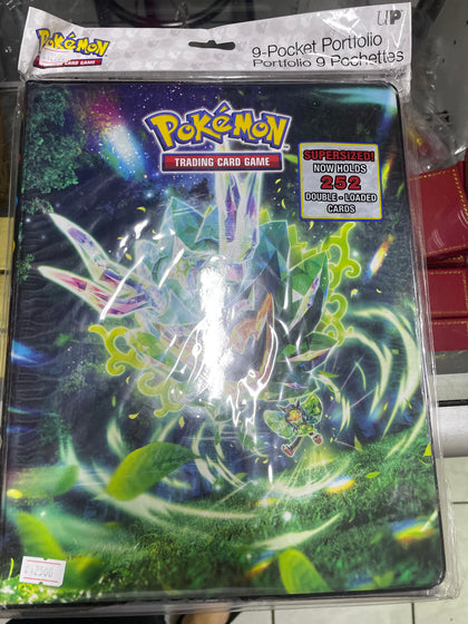 Album de cartas Pokemon Verde