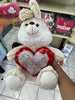 Conejo de peluche corazon Te Quiero