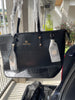 Marco Xenia 2 en 1 Bolso Negro Grande estilo cosido