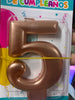 Candela número 5 oro rosa