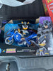 Batcycle and Shadow Batman