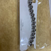 Pulsera acero bolas plateadas