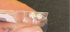 Aretes plata chispas 3mm