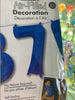 Globo número 16” azul 7