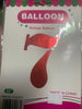 Globos numeros