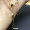 Gargantilla chispa oro laminado