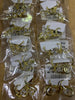 Aretes laminados dorados