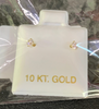 Aretes oro 10k