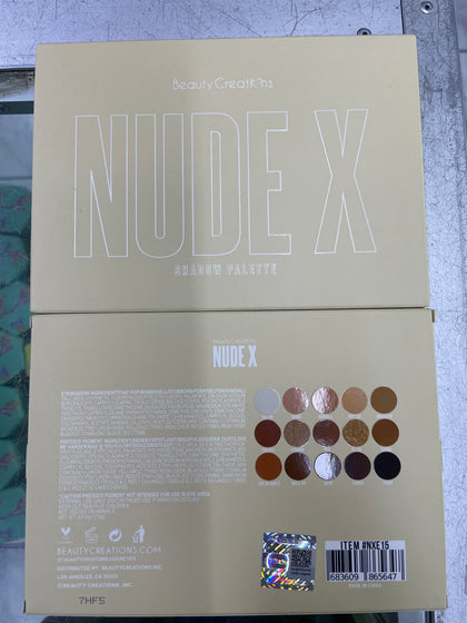 Beauty Creations Paleta de Sombras Nude X