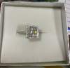 Anillo plata rodinada