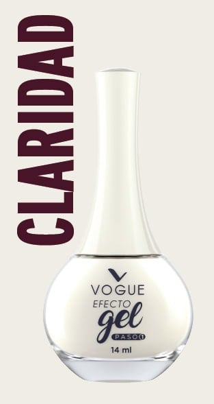 Esmalte Vogue Efecto Gel Claridad
