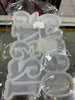 Molde silicon números