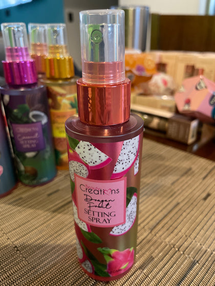 setting spray  beauty creations Dragonfruit