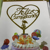 Topper Feliz cumpleaños