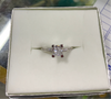 Anillo plata rodinada