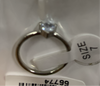 Anillo acero corazon