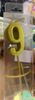Candela número palito 9