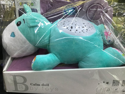 Peluche de caballito proyector Calm down